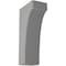 Ekena Millwork 3 1/2"W x 6"D x 12"H Clarksville Wood Vintage Decor Bracket, Pebble Grey BKTWD04X06X12CVPG - alternate 1